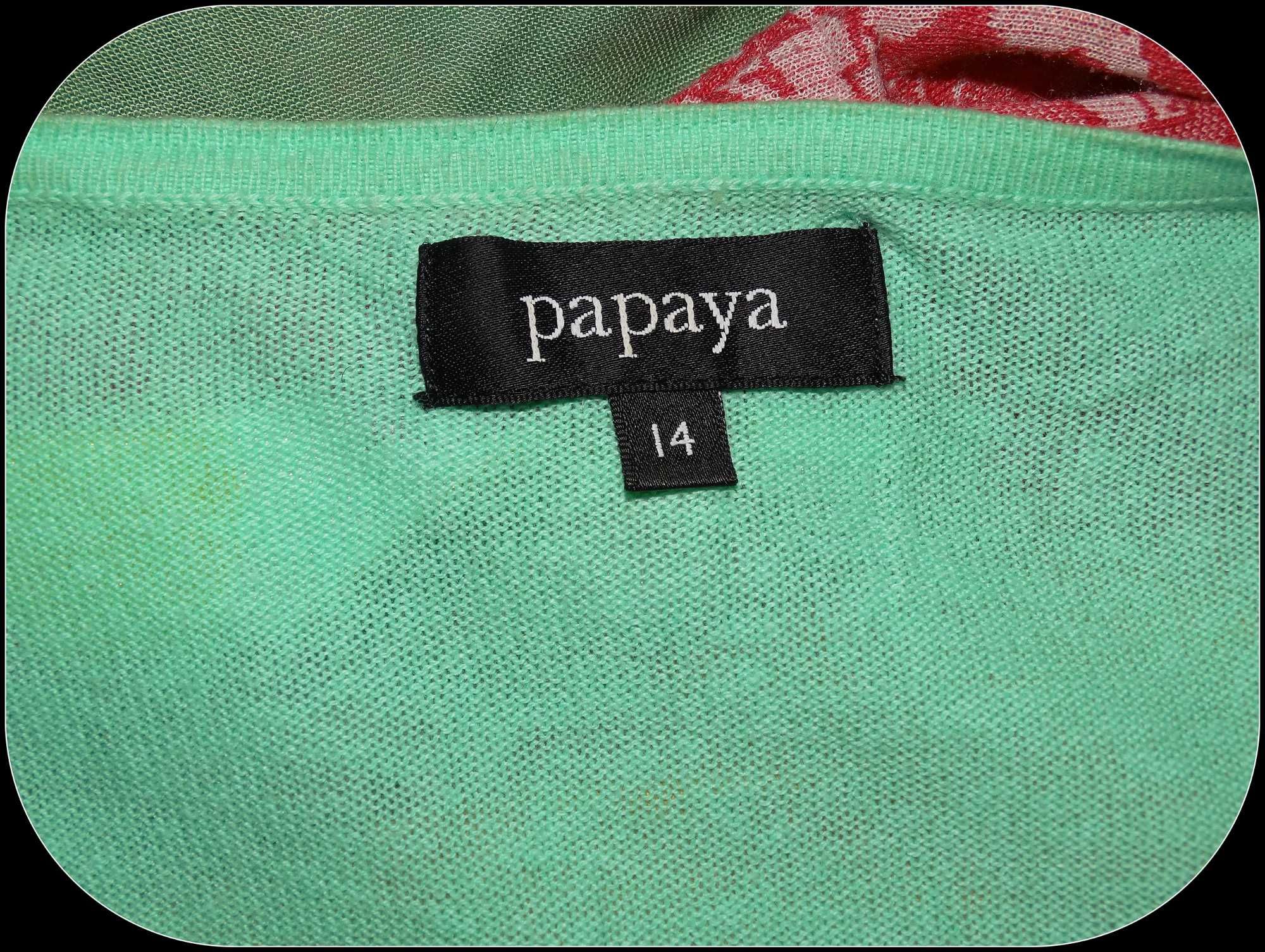 _Papaya_Fajna  bluzka bliźniak do pracy_R.42/44_!