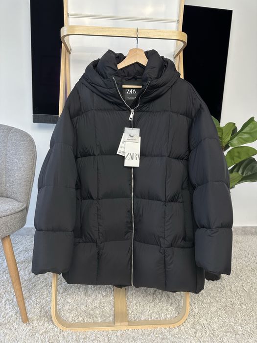 Пуховик жіночий Zara оригінал L, XL, XXL