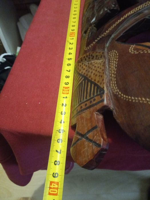 Maska drewniana 48/23 szaman Afryka