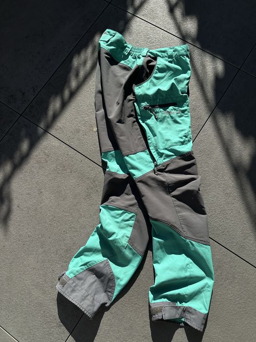 Spodnie Pinewood Caribou Rozmiar 38 Turystyczne Turkusowe