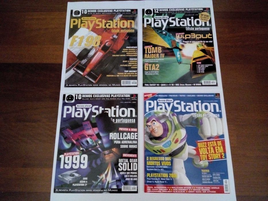 Revistas de Jogos dos anos 90 e 2000