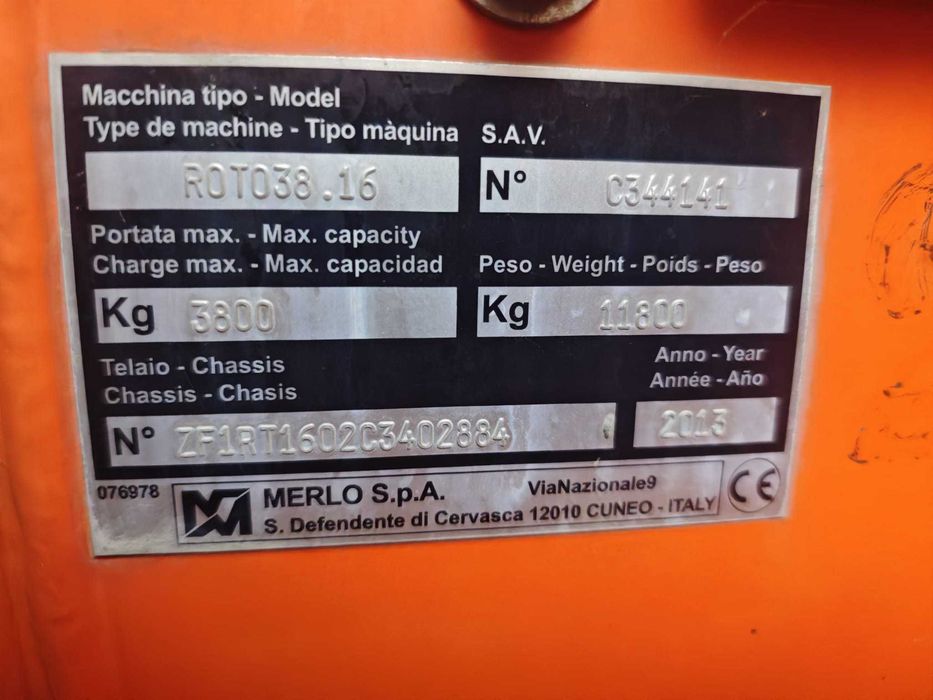 MERLO ROTO 38.16 5325 MTH 2013R.