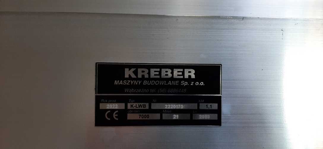 Listwa wibracyjna K-LW 2000 B Kreber