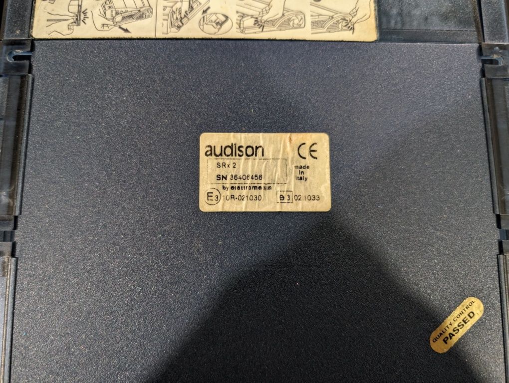 Audison SRX2 автомобильный усилитель звука