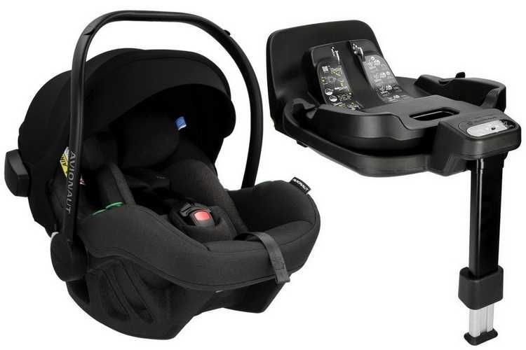 Avionaut Zestaw Fotelik Pixel Pro 2.0 C kolor 03 Black + Baza IQ Orbit