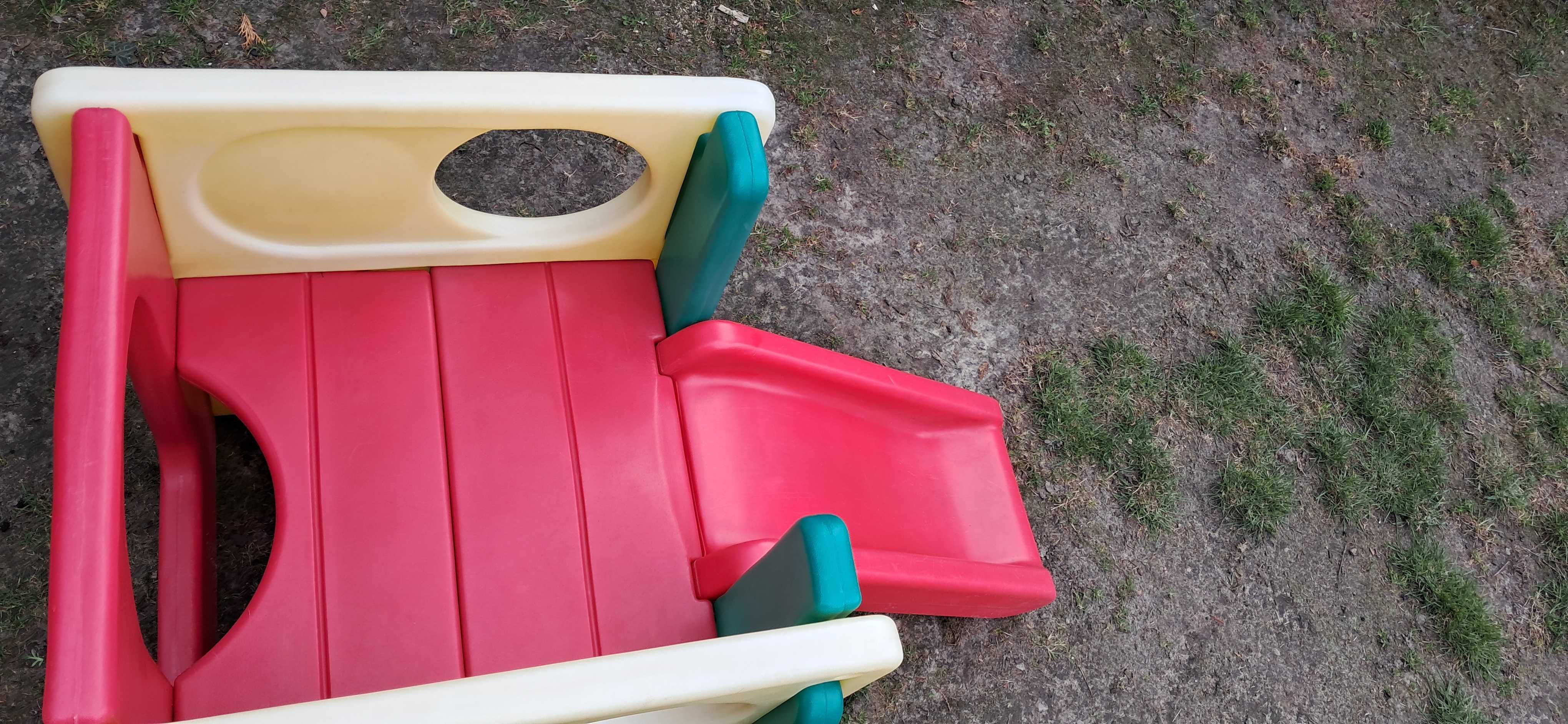zjeżdżalnia Little Tikes plac zabaw
