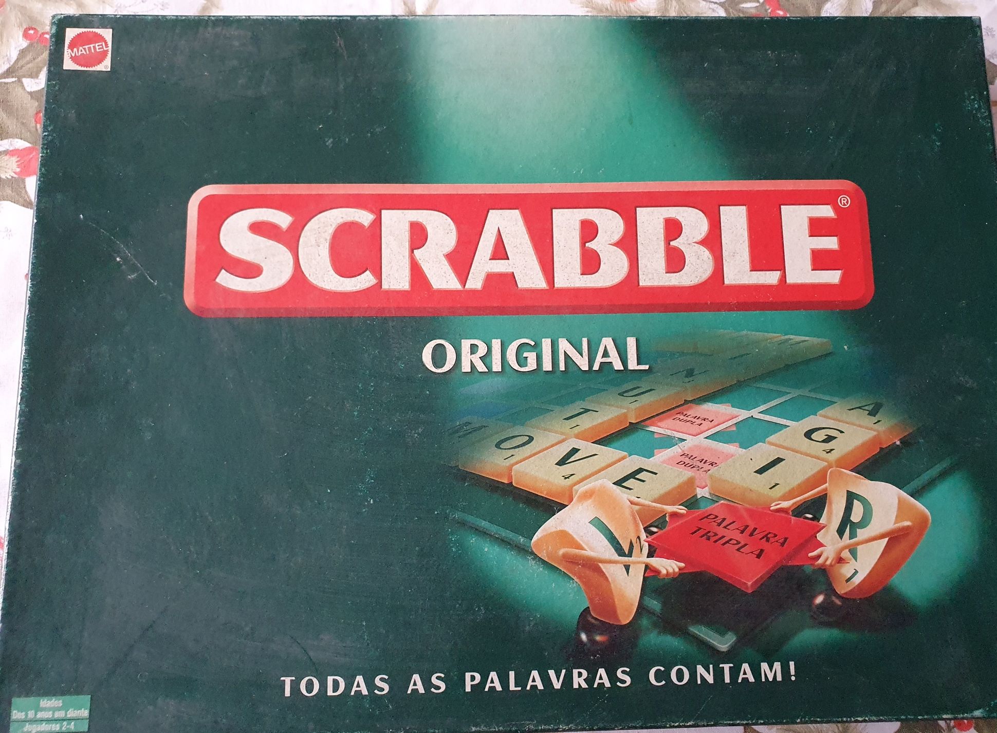 Jogo tabuleiro Scrabble original