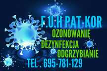 Ozonowanie - Dezynfekcja - Odgrzybianie - Dezynsekcja - Fumigacja