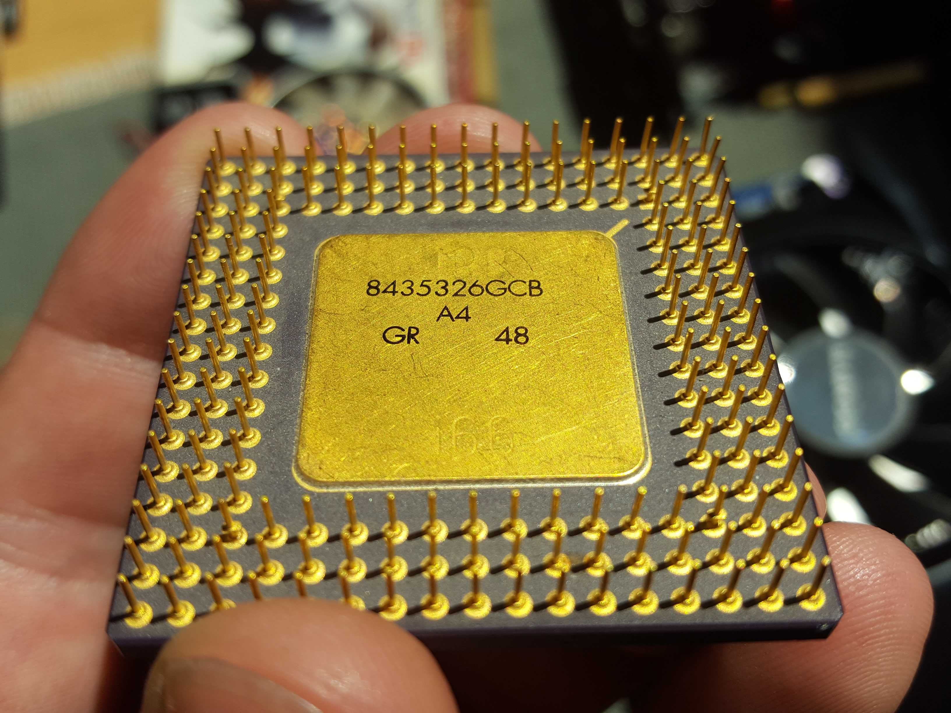 Procesor CPU INTEL i486 DX2 66 MHz SOCKET 168