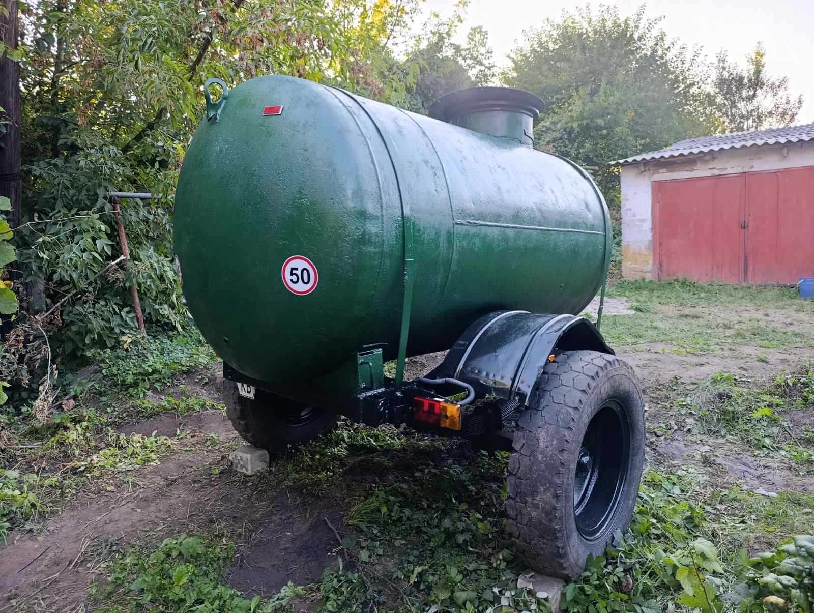 Причіп цистерна ПСЕ-20 з документами повна реставрація
