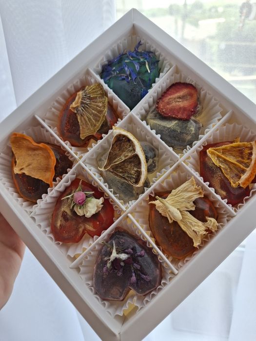 чайні бомбочки, шоколадні бомбочки з какао, адвент календарі