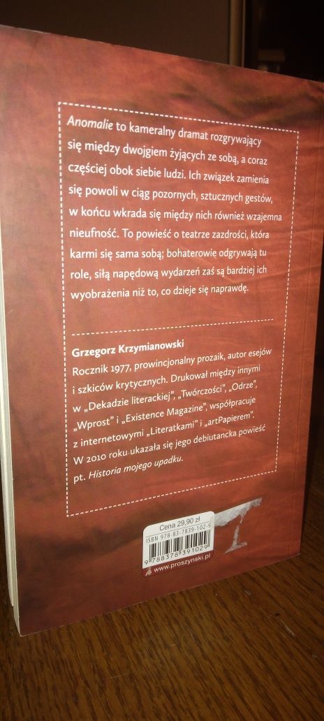 Anomalie - Grzegorz Krzymianowski