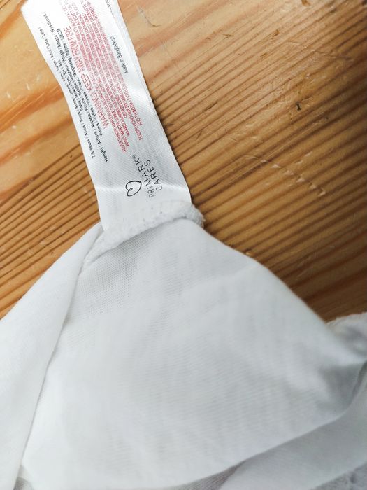 10 podkoszulek białych Primark 7-8 lat