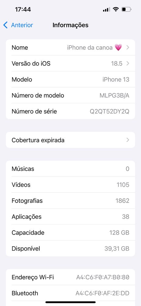 Iphone 13 com garantia