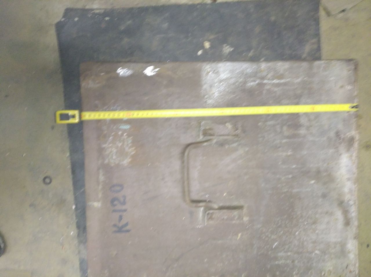 Часть  сейфа сталь 5 мм 50×60×20 см, вес 30 кг