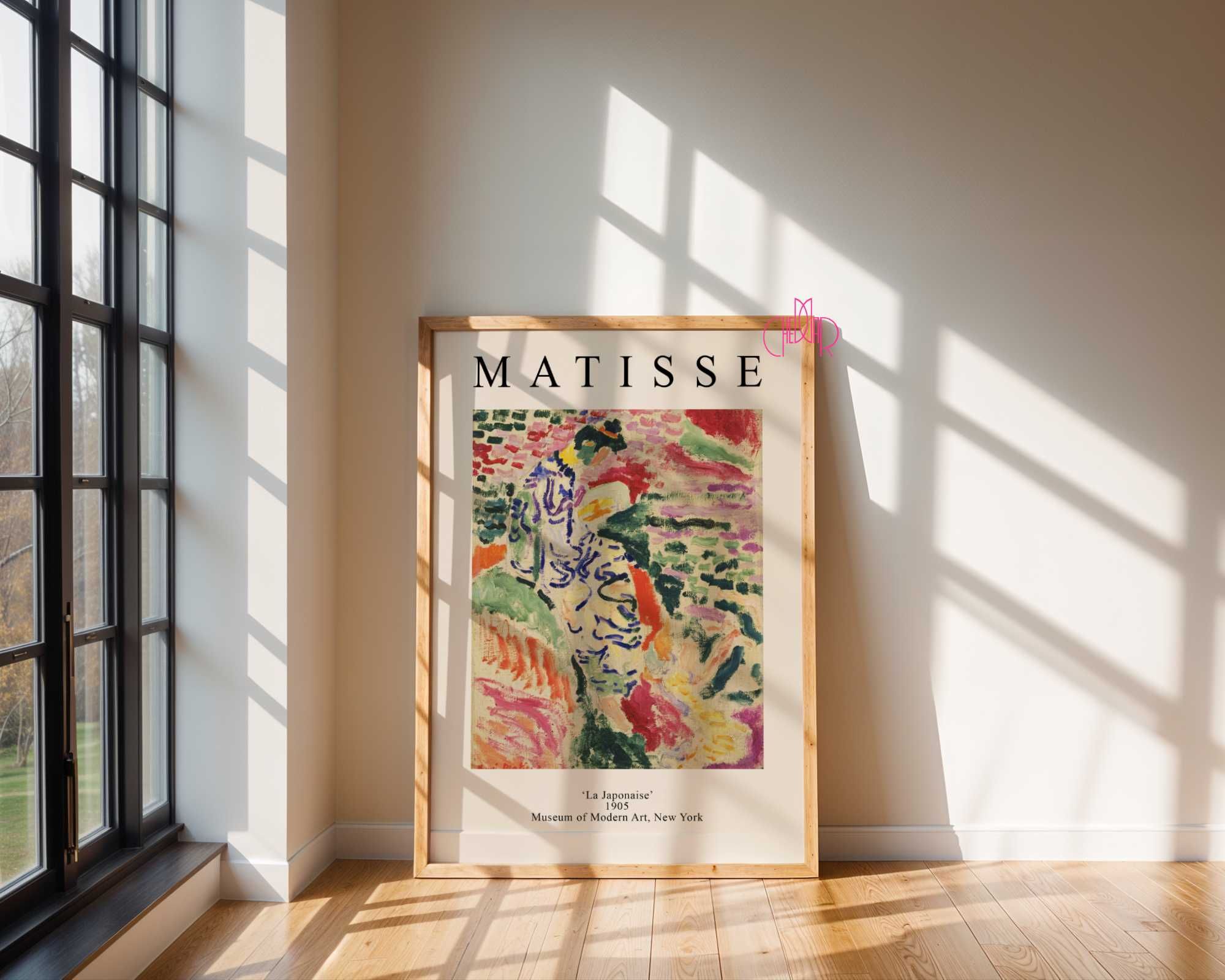 Plakat ,,La Japonaise", Matisse