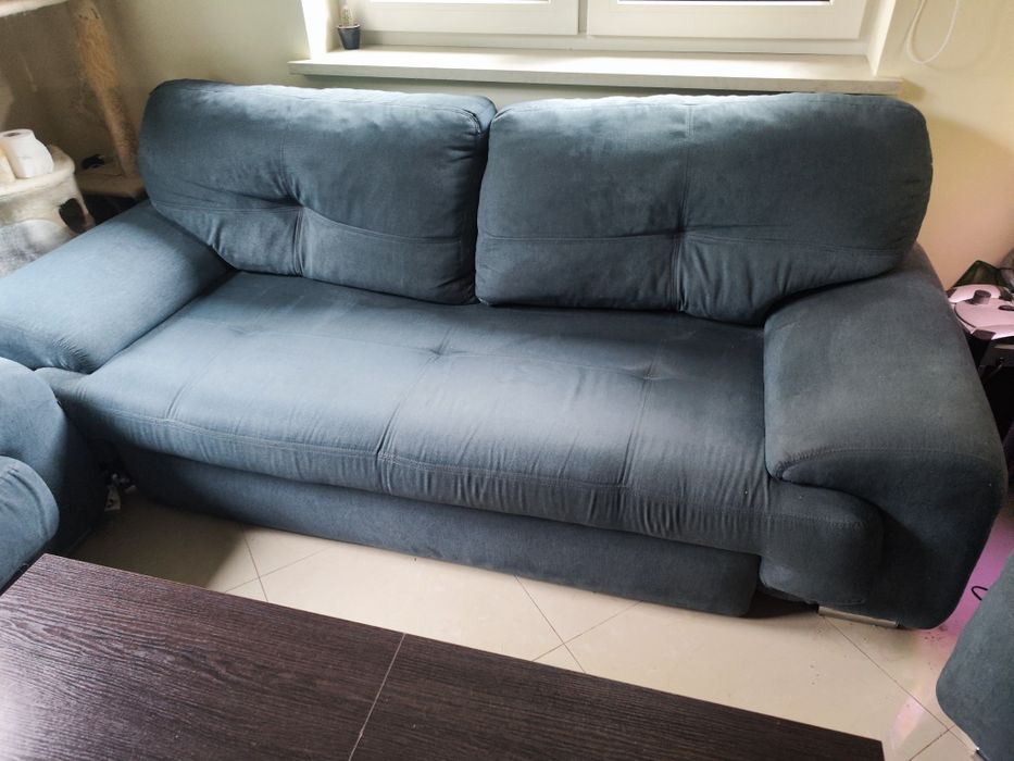 Zestaw wypoczynkowy, 3+2+1, sofa sofy fotel funkcja spania