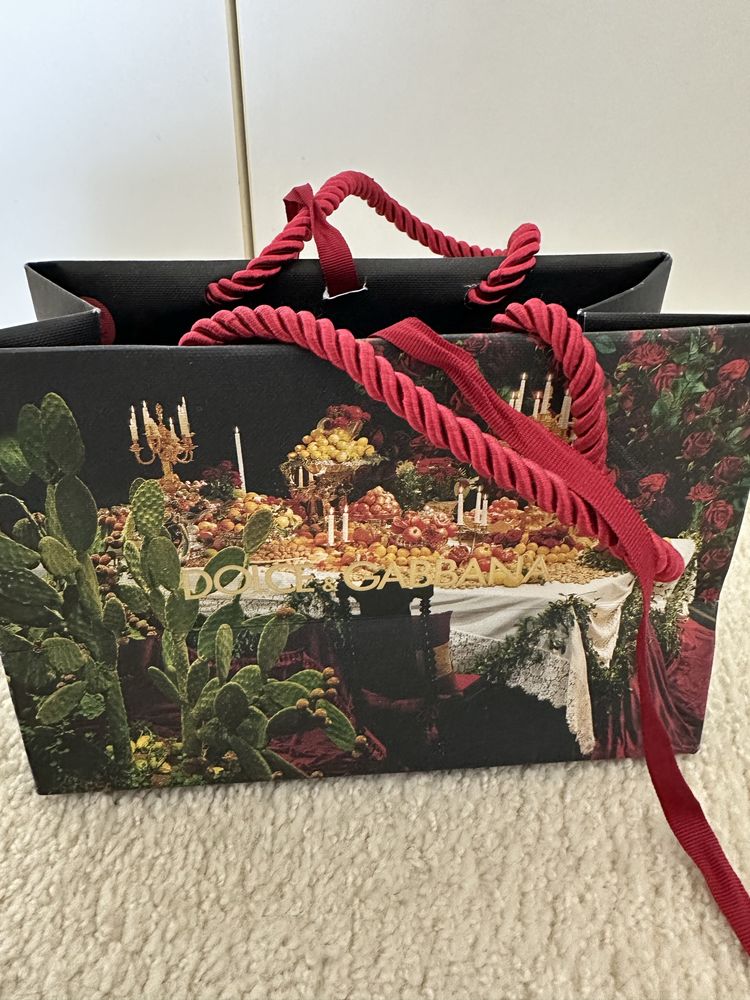Dolce&Gabbana papierowa torebka
