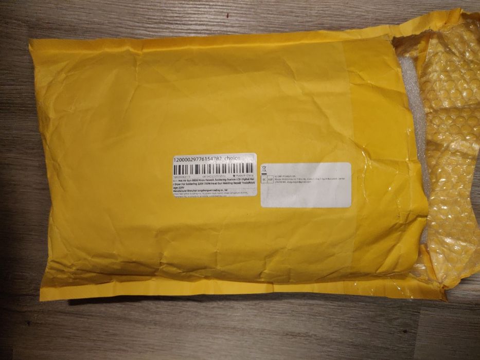 Паяльная станция 8858 с запасной спиралью, фен для пайки, термофен