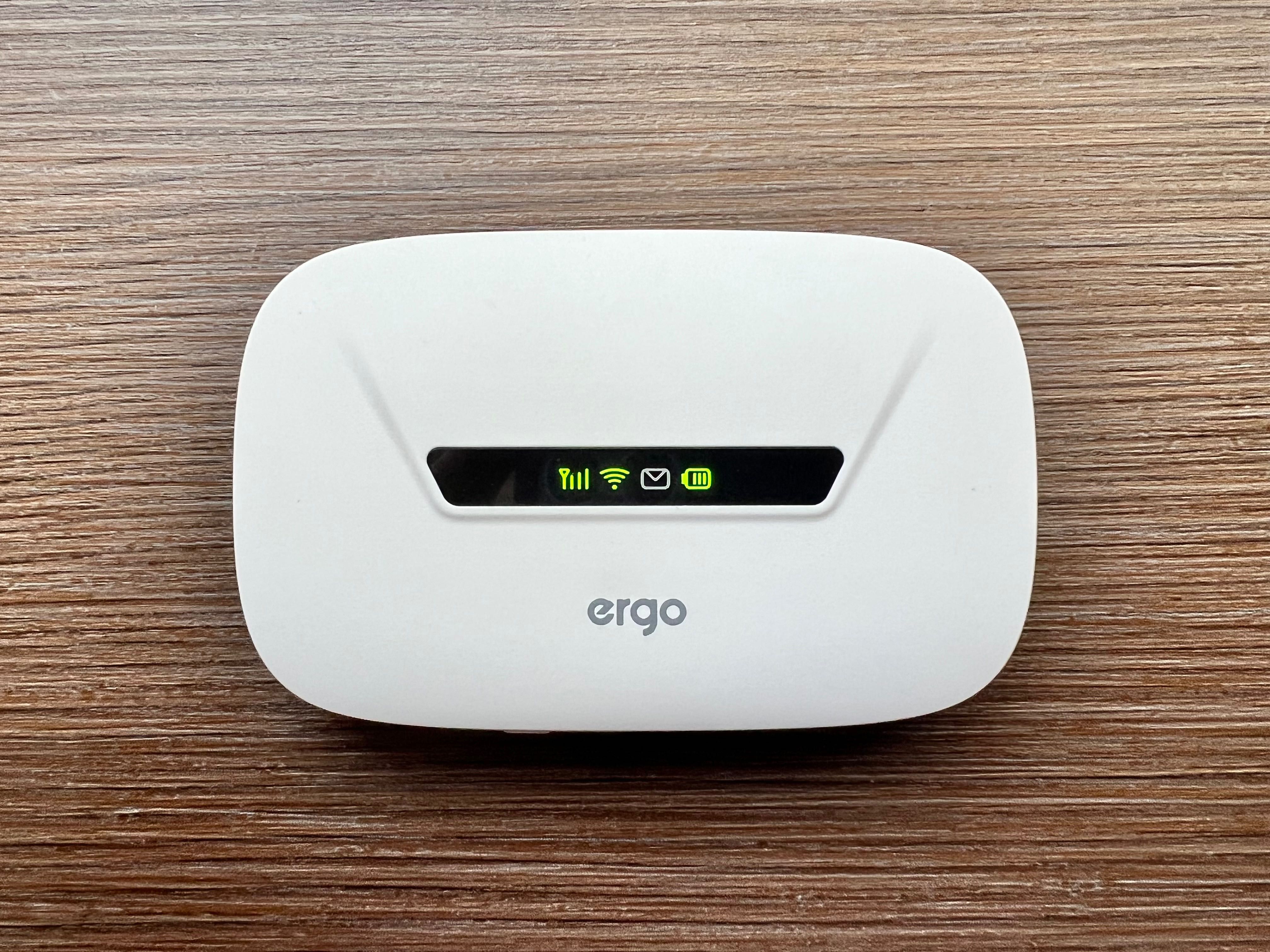 Мобільний Wi-fi роутер ERGO M0263 4G (LTE), працює з SIM