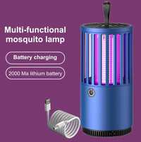 Лампа-ловушка для комаров Бытовая с зарядкой от Usb 1001 MOSQUIT
