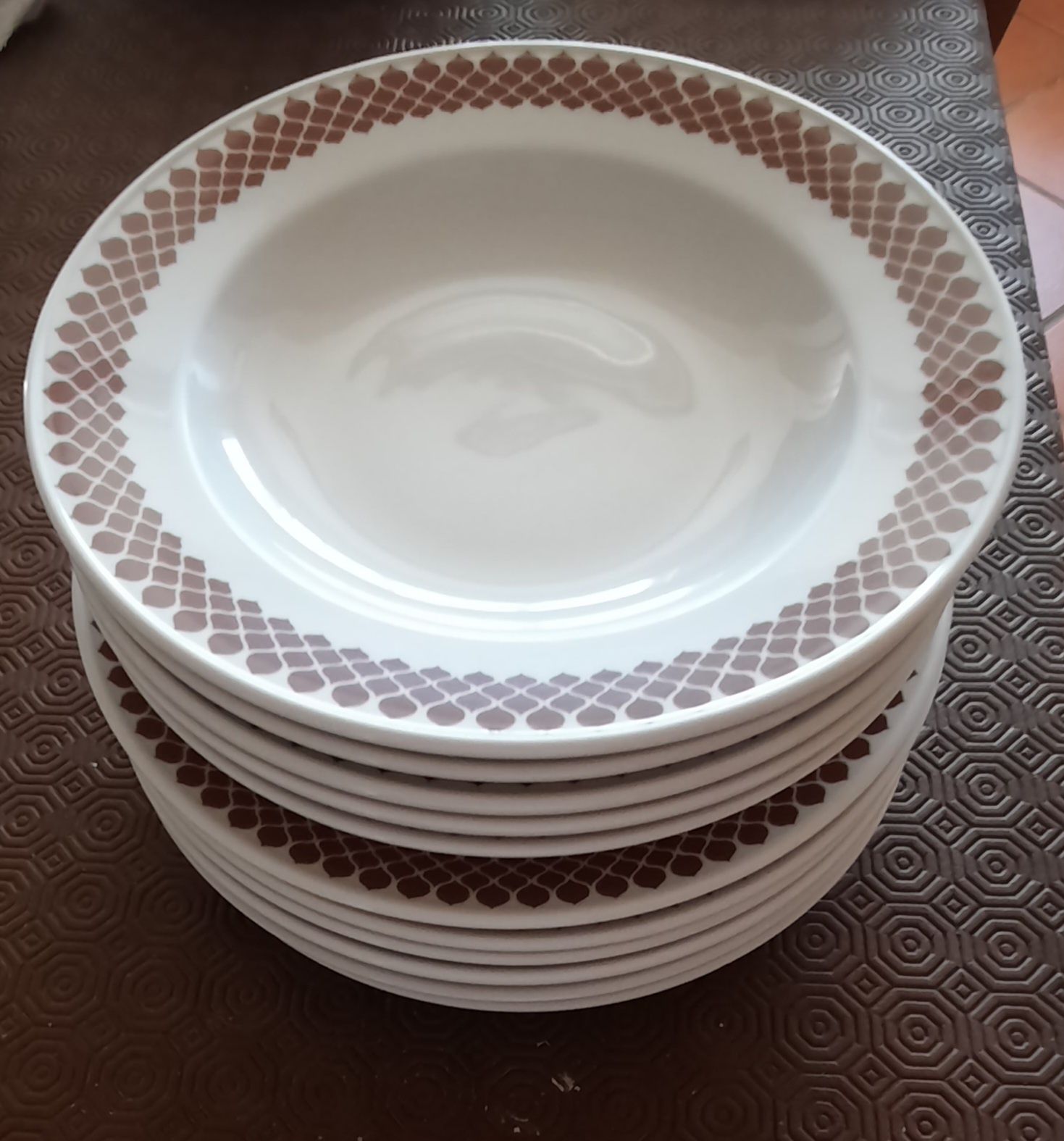 Pratos antigos vintage da SP Coimbra