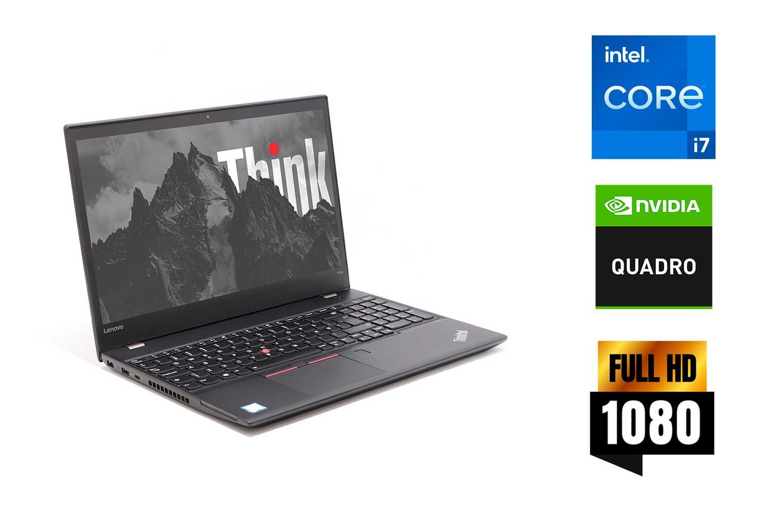 ⫸ Игровой ноутбук Lenovo ThinkPad P51s / Core i7 /Quadro M520 /Full HD
