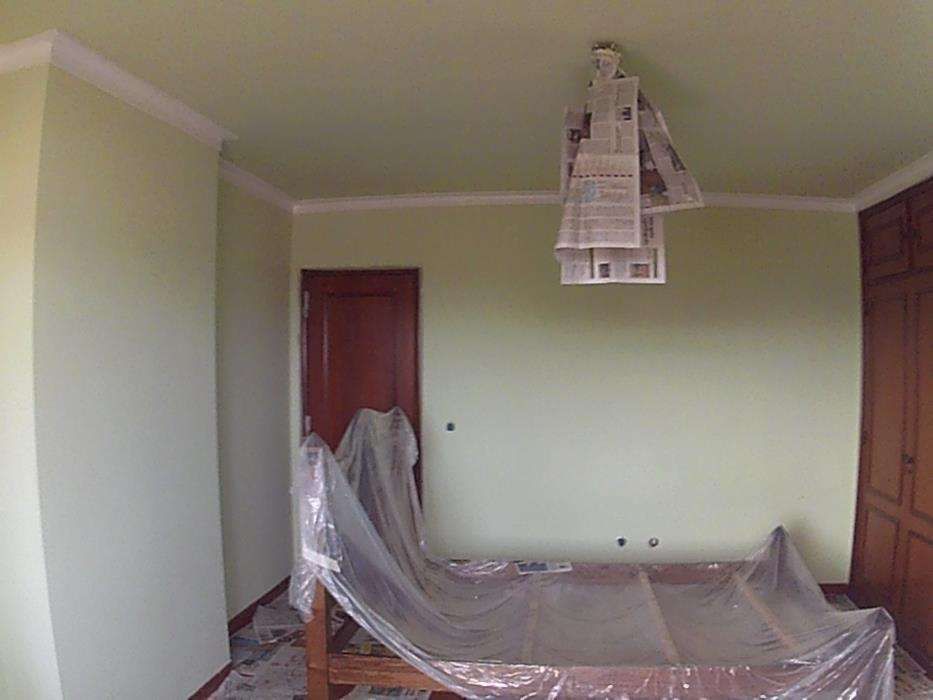 pinturas e remodelações.