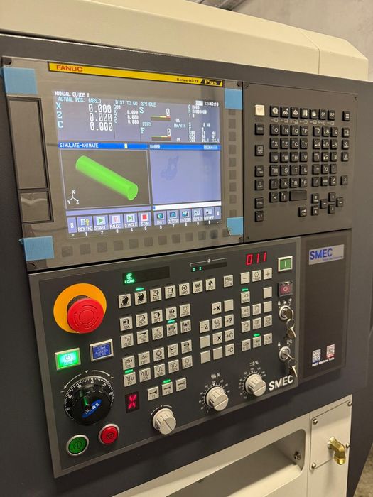Токарний станок С ЧПУ SMEC SL 2000 M ( Samsung)