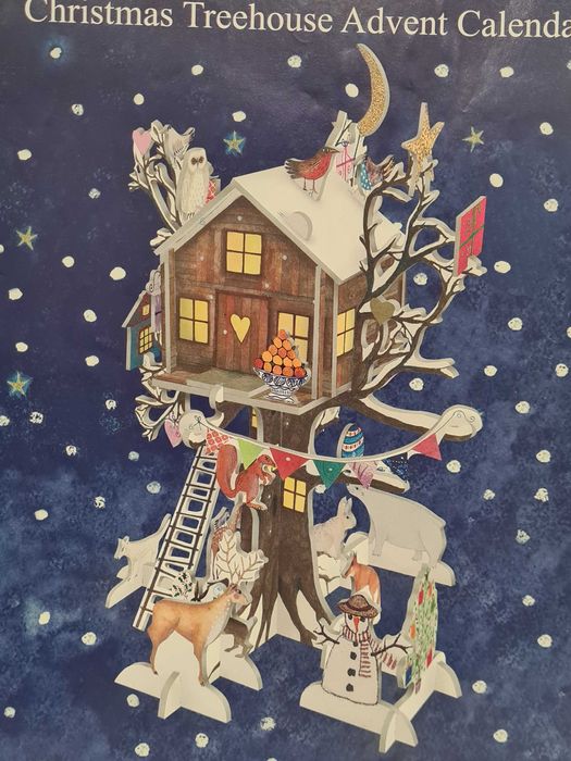 Адвент календар/ 3D пазл/ Будиночок на дереві