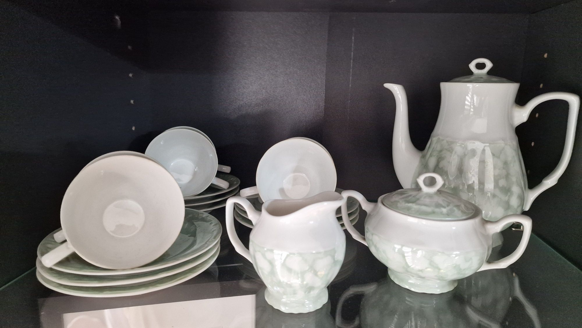 Zastawa kawowa prl porcelana