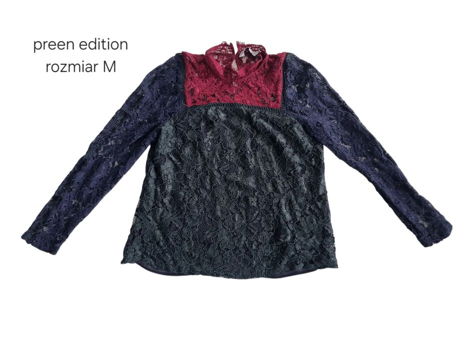 Bluzka koronkowa preen edition rozmiar m 38