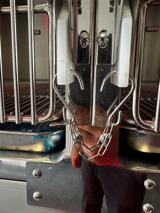 Klatki weterynaryjne cztery komory, tlenoterapia, podgrzewane, stal