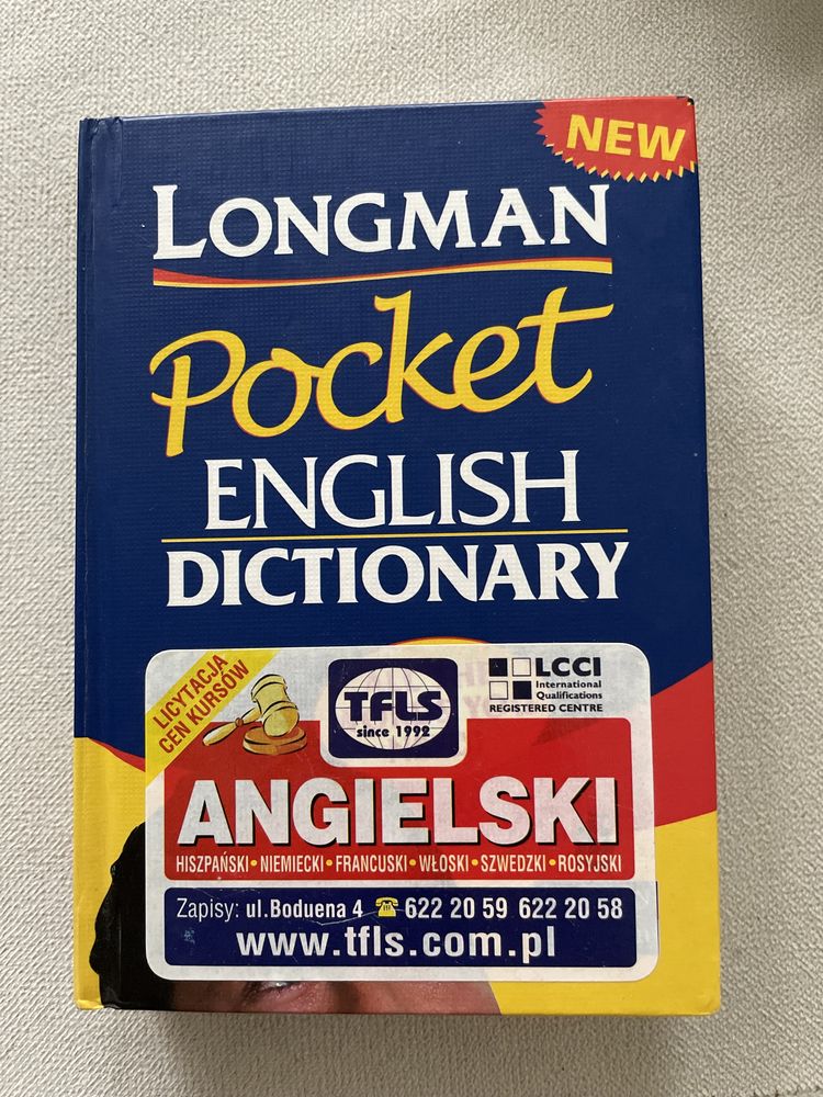 Słownik kieszonkowy ,,English Dictionary” - Pocket (Longman)