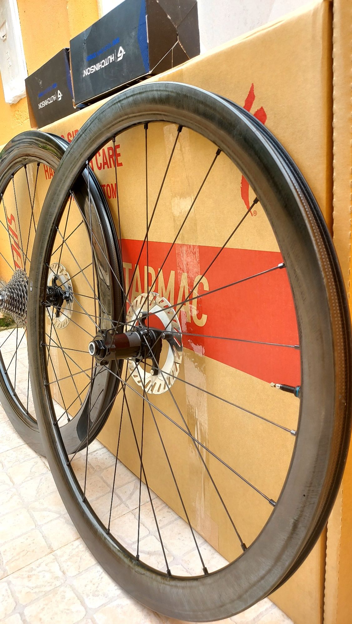 Rodas Fulcrum carbono disco novas!!!