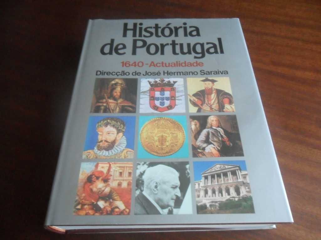 "História de Portugal" - 3 Volumes de José Hermano Saraiva