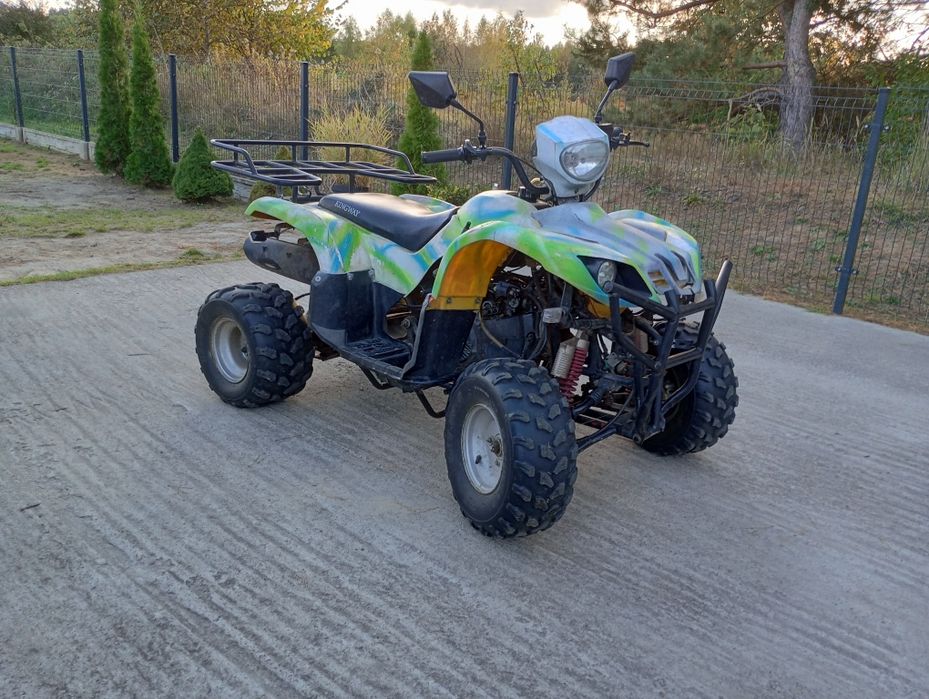 ATV quad Kingway 150cm zarejestrowany, stan bdb