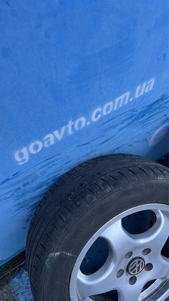 Goauto диски Germany 5/112 r16 et38 7.5j dia66.6-57.1 як нові з резино