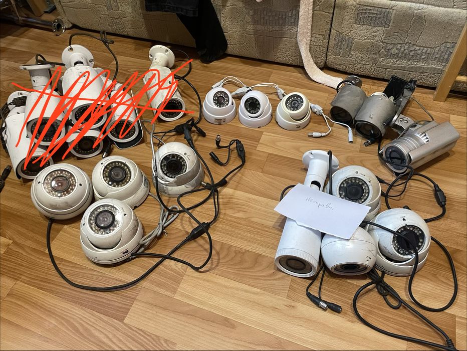 Аналогові камери Partizan та інші. Відеонагляд