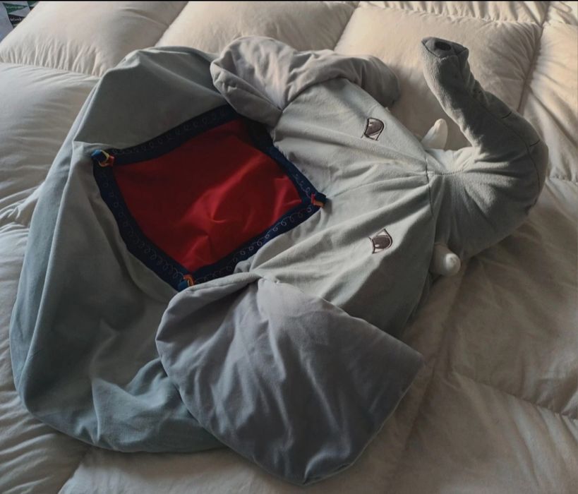 Puf Ikea criança elefante