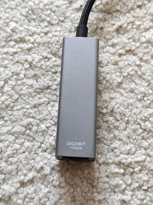 USB-C Gigabit Ethernet RJ45 karta sieciowa LAN