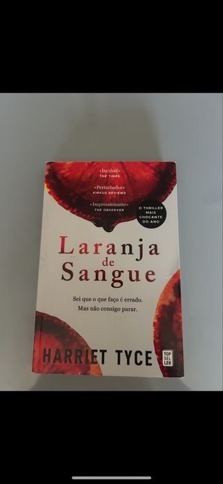 Livro Laranja de sangue NOVO