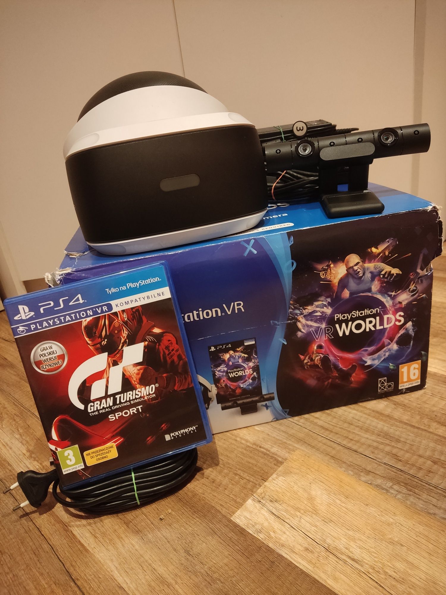 Gogle VR PlayStation 4 + gra