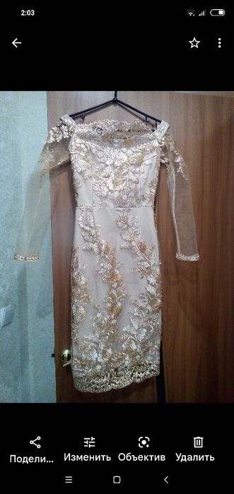 Платье нарядное размер xs-s