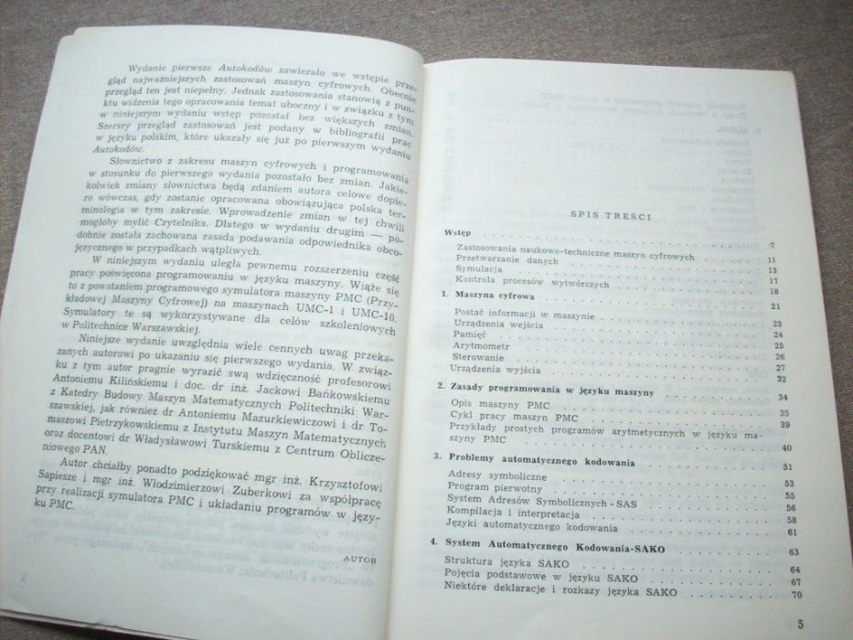 Autokody i programowanie maszyn cyfrowych, K. Fijałkowski, 1968.