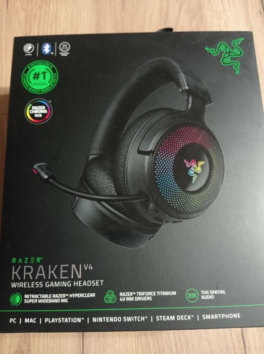 Razer Kraken V4 Wireless - słuchawki gamingowe
