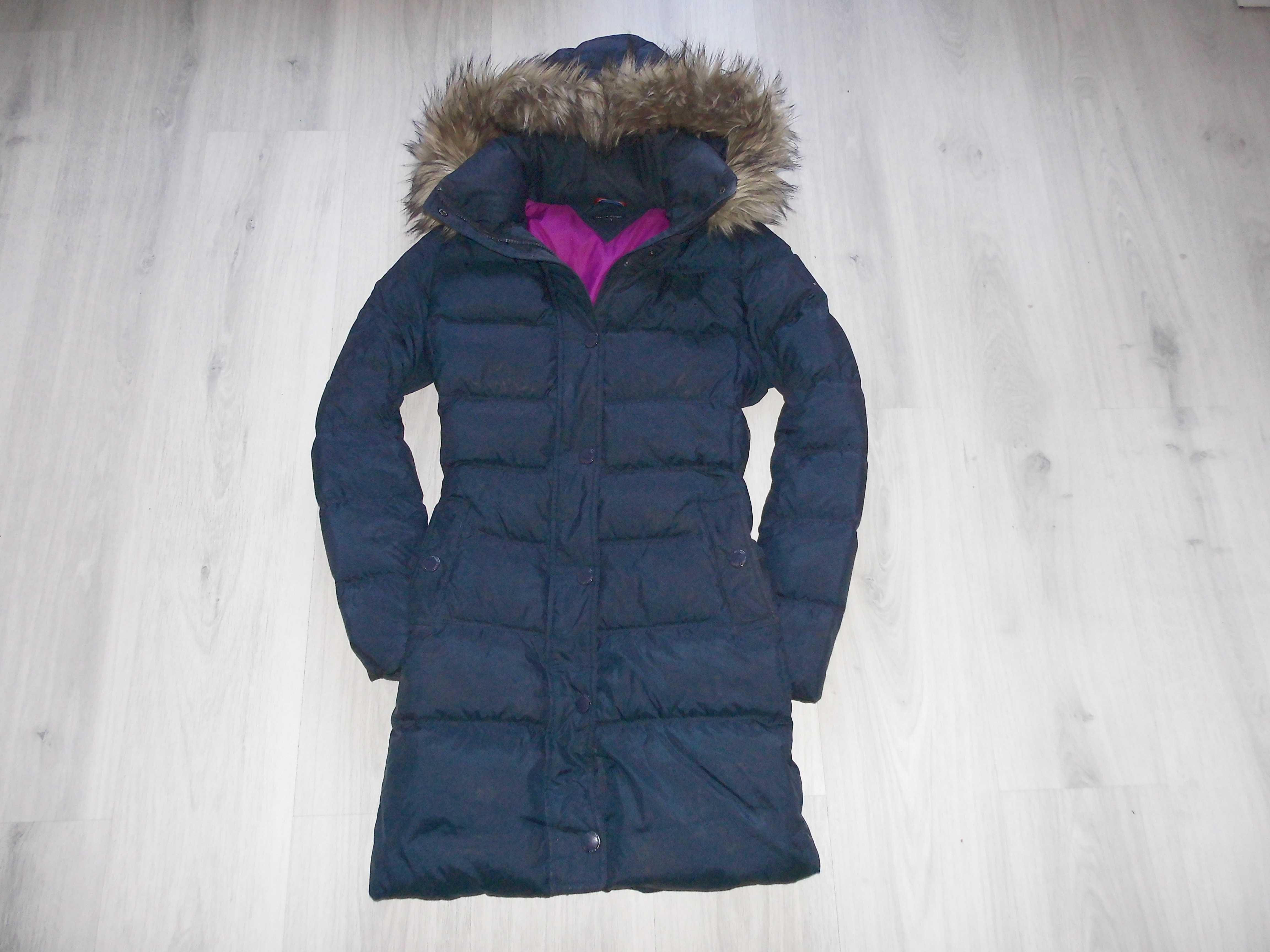 Tommy Hilfiger Down coat Damski Płaszcz Puchowy Rozmiar M BDB