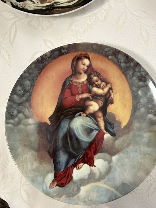 6 Pratos Natal Vista Alegre edicao limitada