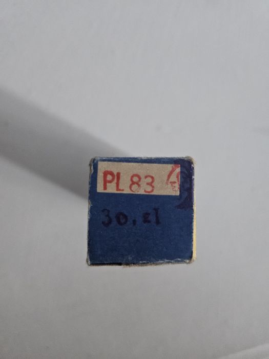 Lampa elektronowa PL83 tesla