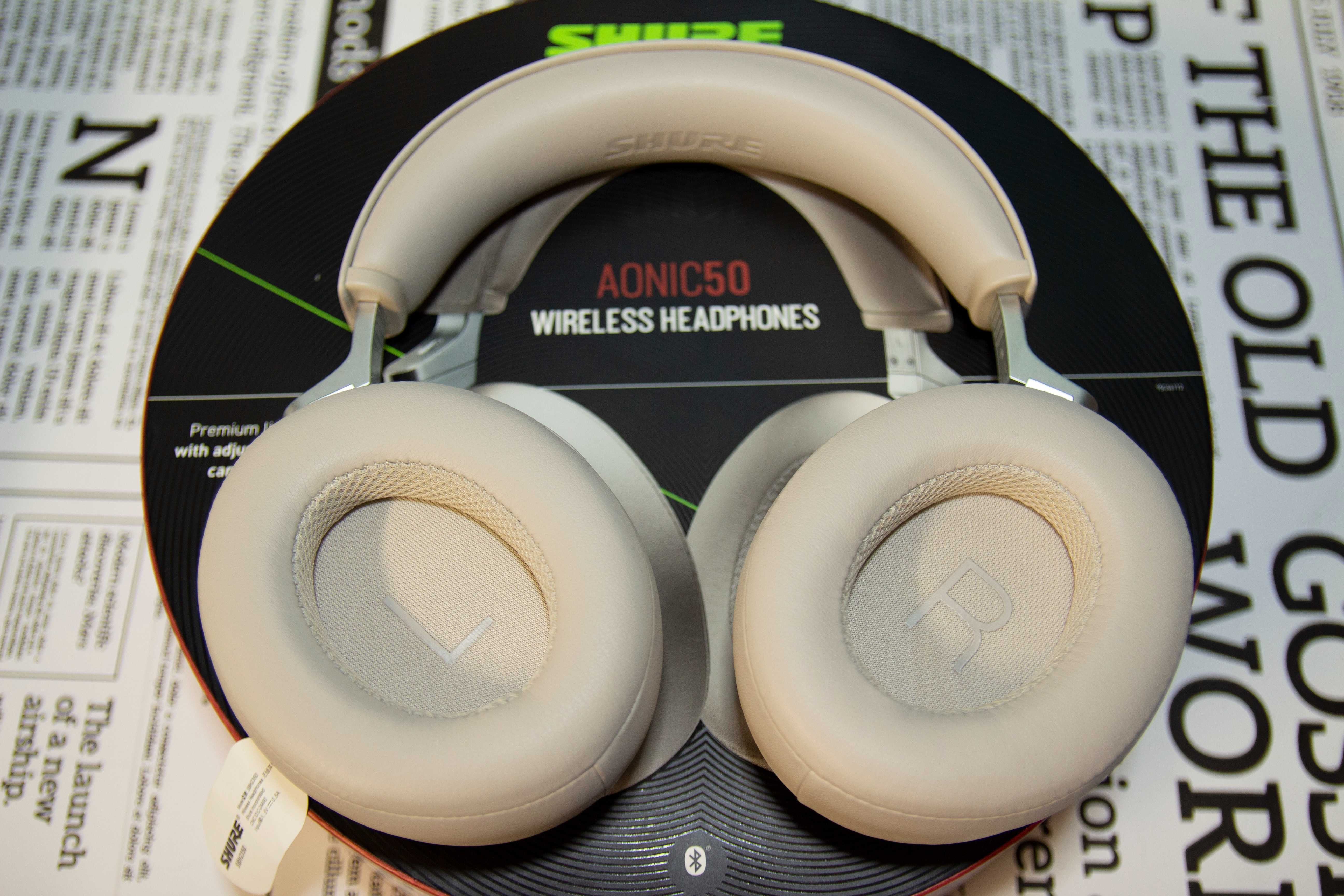 ‼️Стан НОВИХ 9.9/10! Shure Aonic 50(White) беспроводные блютуз наушник